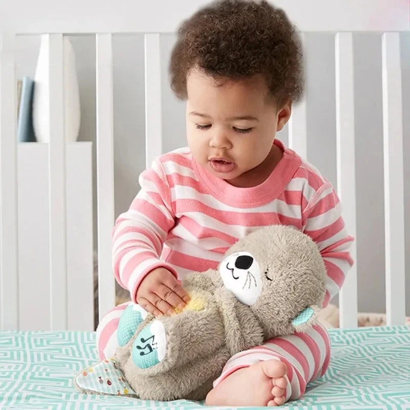 Ours Respirant en Peluche pour Bébé